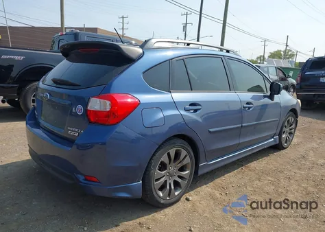 2013 Subaru Impreza 2.0I Sport Premium из США, поврежденный, VIN JF1GPAL63DH837502